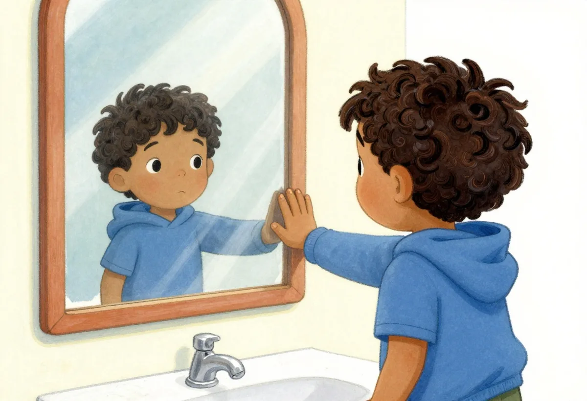 My Reflection Got There First