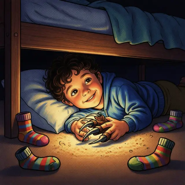 Page 10 of 12 of My Monster Is Afraid of the Dark