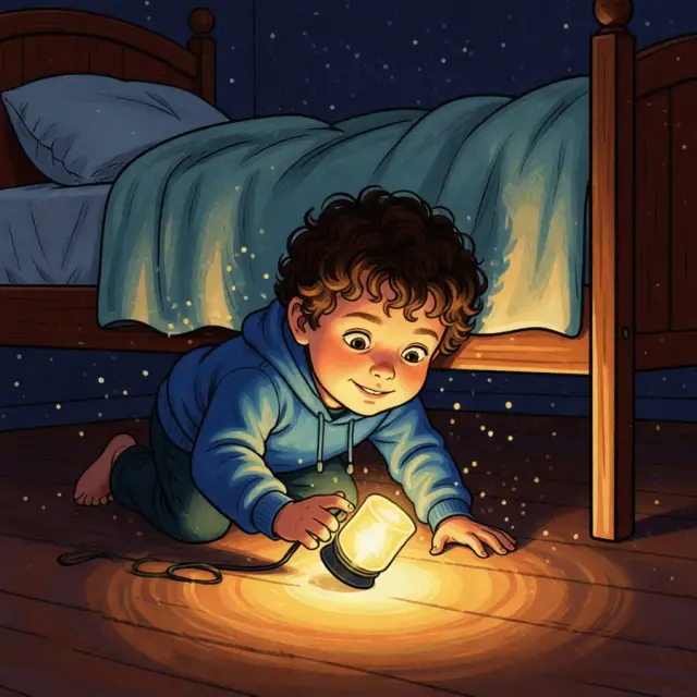 Page 7 of 12 of My Monster Is Afraid of the Dark